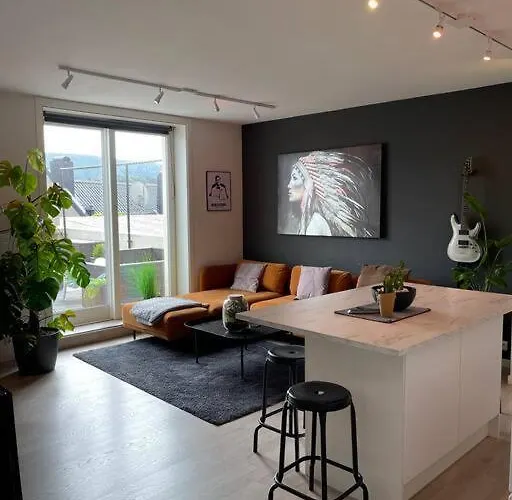 Apartamento Beautiful Fjord View, High Standard, Fully Equipped